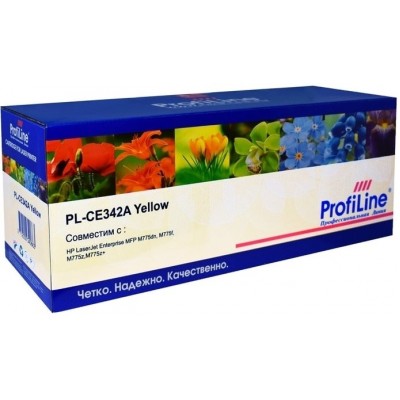 Картридж ProfiLine PL-CE342A-Y (аналог HP CE342A)