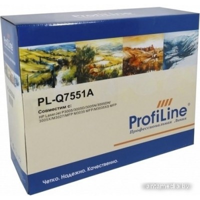 Картридж ProfiLine PL-Q7551A (аналог HP 51A) Картридж ProfiLine PL-Q7551A (аналог HP 51A)