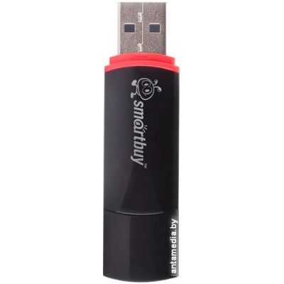 USB Flash Smart Buy Crown Black 4GB (SB4GBCRW-K)