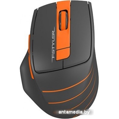 Мышь A4Tech Fstyler FG30S (серый/оранжевый)