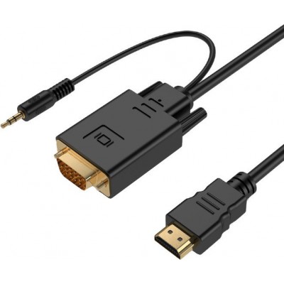 Кабель Cablexpert A-HDMI-VGA-03-10 Кабель Cablexpert A-HDMI-VGA-03-10