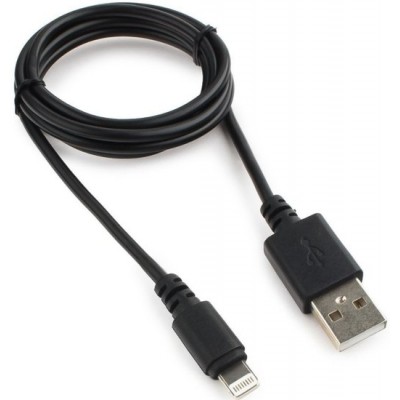 Кабель Cablexpert USB Type-A - Lightning CC-USB-AP2MBP (1 м, черный) Кабель Cablexpert USB Type-A - Lightning CC-USB-AP2MBP (1 м, черный)