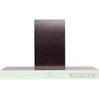 Кухонная вытяжка Elikor Агат 90Н-1000-Е4Д (нержавеющая сталь/белый)