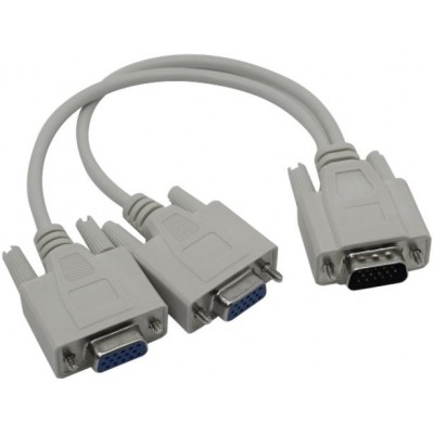 Разветвитель ExeGate VGA - VGAx2 0.3 м EX284939RUS Разветвитель ExeGate VGA - VGAx2 0.3 м EX284939RUS
