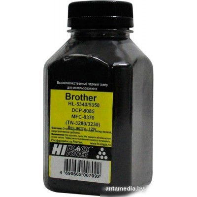 Тонер Hi-Black для Brother HL-5340/5350/DCP-8085/MFC-8370 (TN-3280/3230) 120 г Тонер Hi-Black для Brother HL-5340/5350/DCP-8085/MFC-8370 (TN-3280/3230) 120 г