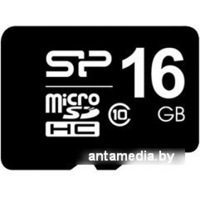 Карта памяти Silicon-Power microSDHC (Class 10) 16GB (SP016GBSTH010V10)