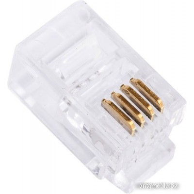 Коннектор Cablexpert MP-4p4c/100 Коннектор Cablexpert MP-4p4c/100