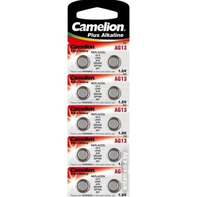 Батарейки Camelion LR44 10 шт. [AG13-BP10]