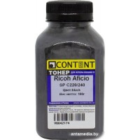 Тонер Content для Ricoh Aficio SP C220/240 (черный) 100 г