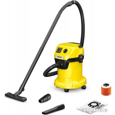 Пылесос Karcher WD 3 P V 1.628-170.0 Пылесос Karcher WD 3 P V 1.628-170.0
