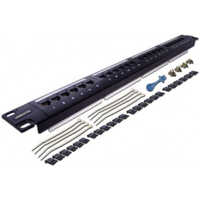 Патч-панель Lanmaster LAN-PPL24U6 Патч-панель Lanmaster LAN-PPL24U6