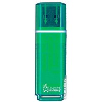 USB Flash Smart Buy Glossy Green 4GB (SB4GBGS-G)
