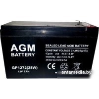 Аккумулятор для ИБП AGM Battery GP 1272 F2 (12В/7 А·ч)