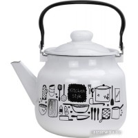 Чайник без свистка Эмаль 01-2711/4М (kitchen)