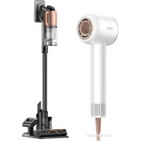 Пылесос Dreame Cordless Vacuum Cleaner Z20 VZV16A + Фен Dreame hairdryer Glory White AHD6A-WH (евровилка)