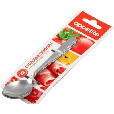 Набор чайных ложек Appetite Жардин Н-3лч Набор чайных ложек Appetite Жардин Н-3лч