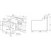 Газовый духовой шкаф Korting OGG 541 CFX