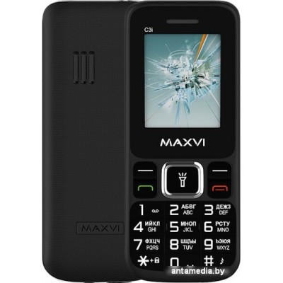 Мобильный телефон Maxvi C3i (черный)