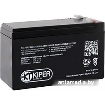 Аккумулятор для ИБП Kiper HR-1234W F2 (12В/9 А·ч)