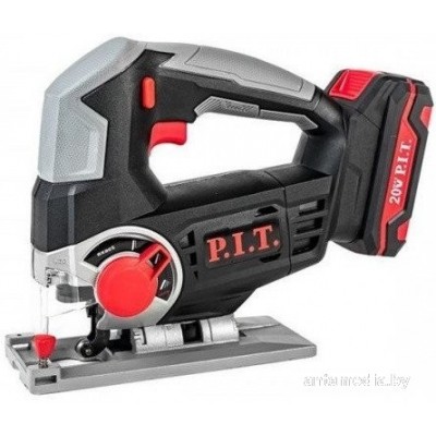 Электролобзик P.I.T. PST20H-80A/2 (с 2-мя АКБ, кейс)