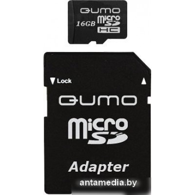 Карта памяти QUMO microSDHC (Class 4) 4GB (QM4GMICSDHC4)