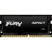 Оперативная память Kingston FURY Impact 16GB DDR4 SODIMM PC4-23400 KF429S17IB1/16