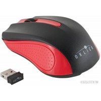 Мышь Oklick 485MW+ (черный/красный) [384106]