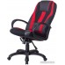 Кресло Бюрократ VIKING-9/BL+RED (черный/красный)