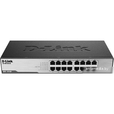 Неуправляемый коммутатор D-Link DES-1016D/I1A
