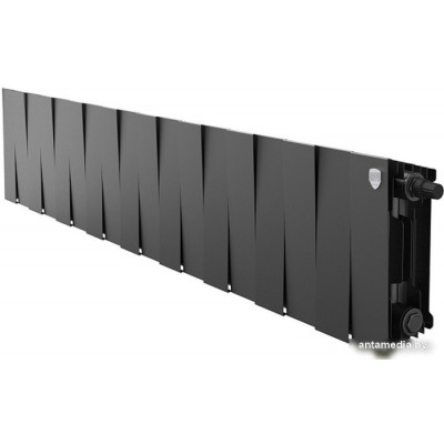Биметаллический радиатор Royal Thermo PianoForte 200 Noir Sable VDR (18 секций)
