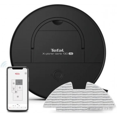 Робот-пылесос Tefal X-Plorer Serie 130AI Animal & Allergy RG9075WH