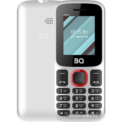 Мобильный телефон BQ-Mobile BQ-1848 Step+ (белый/красный)