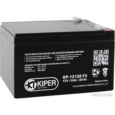 Аккумулятор для ИБП Kiper GP-12120 F2 (12В/12 А·ч)