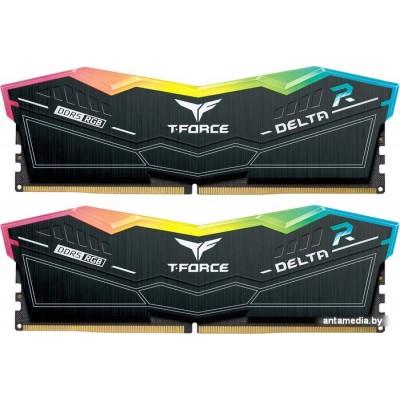 Оперативная память Team T-Force Delta RGB 2x32ГБ DDR5 6000 МГц FF3D564G6000HC38ADC01 Оперативная память Team T-Force Delta RGB 2x32ГБ DDR5 6000 МГц FF3D564G6000HC38ADC01