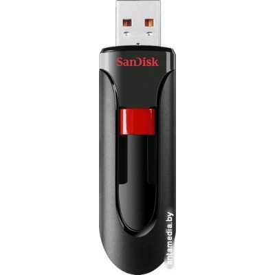 USB Flash SanDisk Cruzer Glide 64GB Black [SDCZ600-064G-G35]