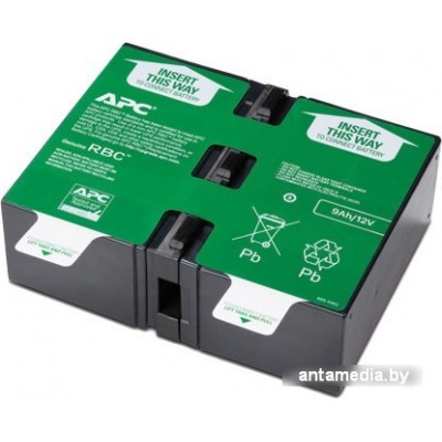 Аккумулятор для ИБП APC RBC124 (12В/9 А·ч)