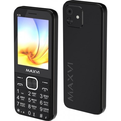 Телефон Maxvi K28 (черный)