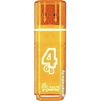 USB Flash Smart Buy 4GB Glossy Orange (SB4GBGS-Or)