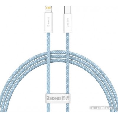 Кабель Baseus Lightning - USB Type-C CALD000103 (2 м, голубой)