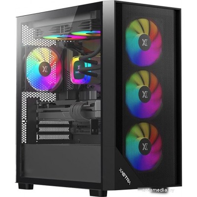 Корпус XASTRA A401M 4ARGB (черный) Корпус XASTRA A401M 4ARGB (черный)