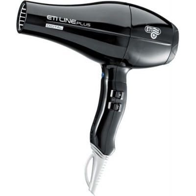 Фен ETI Line Digital Plus (черный)