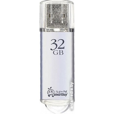 USB Flash Smart Buy V-Cut 32GB (серебристый) [SB32GBVC-S]