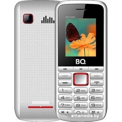 Мобильный телефон BQ-Mobile BQ-1846 One Power (белый/красный)
