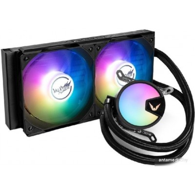 Система жидкостного охлаждения для процессора Valkyrie A240 ARGB (черный)
