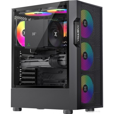 Корпус XASTRA A302 4FRGB (черный) Корпус XASTRA A302 4FRGB (черный)