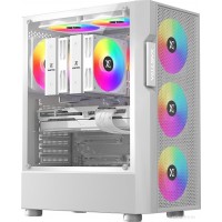 Корпус XASTRA A302 4FRGB WH (белый)