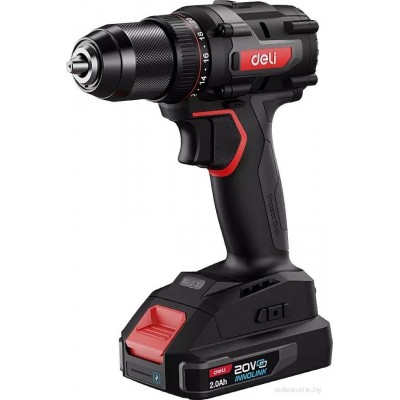 Ударная дрель-шуруповерт Deli CZ20-2A4 (с 1-им АКБ, сумка) Ударная дрель-шуруповерт Deli CZ20-2A4 (с 1-им АКБ, сумка)
