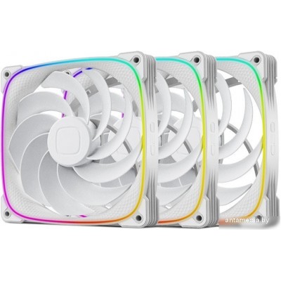 Комплект вентиляторов для корпуса Geometric Future Squama 2503R-14 Triple Pack (белый) Комплект вентиляторов для корпуса Geometric Future Squama 2503R-14 Triple Pack (белый)