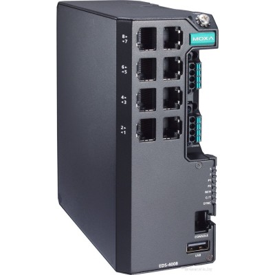 Управляемый коммутатор 2-го уровня Moxa EDS-4008-LV-T