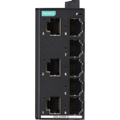 Неуправляемый коммутатор Moxa EDS-G2008-EL-T